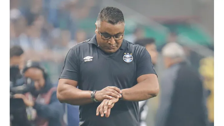 Maxi Franzoi/AGIF - Roger Machado, treinador do Grêmio.