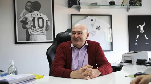 Foto: Flickr oficial do Santos - Rueda, presidente do Peixe.