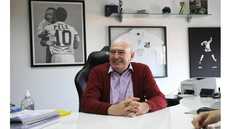 Foto: Flickr oficial do Santos - Rueda, presidente do Peixe.