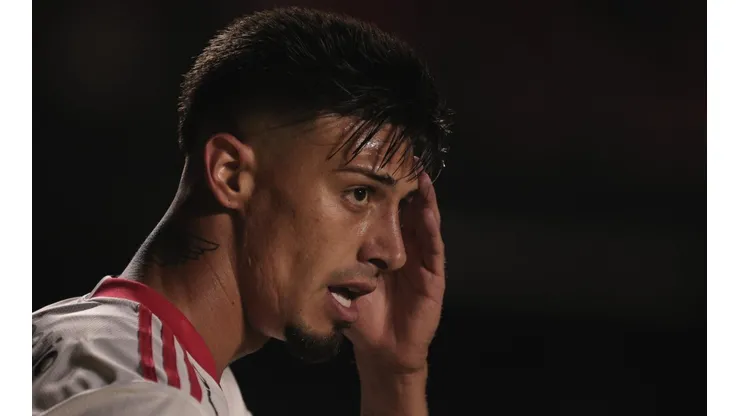 Ettore Chiereguini/AGIF - Rigoni, atacante do SPFC.