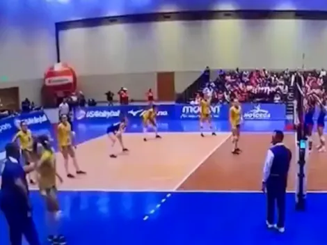 Vôlei: Confederação dá advertência para treinador da seleção de base que empurrou jogadora