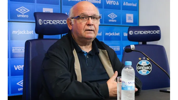 Foto: Rodrigo Fatturi/Grêmio/Divulgação - Bolzan: mandatário anunciou apoio ao atual vice-presidente