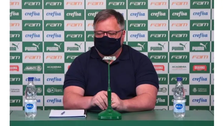 Foto: Reprodução TV Palmeiras/YouTube | Barros age para tirar reforço de milhões do Grêmio