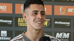 Foto: Bruno Sousa / Atlético / Divulgação - Pavón: argentino já foi regularizado no BID da CBF