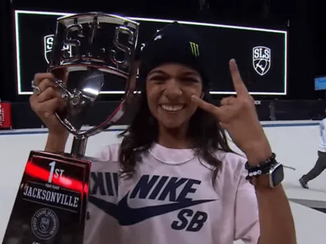 Skate: Rayssa Leal consegue virada na última manobra e ganha a etapa de Jacksonville da SLS
