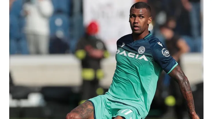 Walace em campo com a camisa da Udinese - Foto: Emilio Andreoli/Getty Images