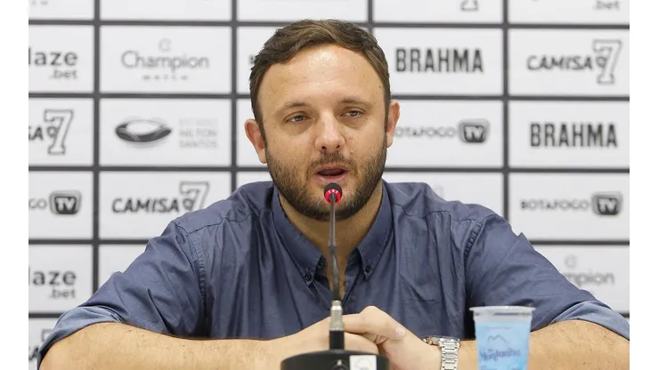 Foto: Vitor Silva/Botafogo | Mazzuco comentou ainda sobre o vazamento das negociações do Clube