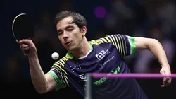 Hugo Calderano é uma das esperanças de medalha do Brasil em Paris