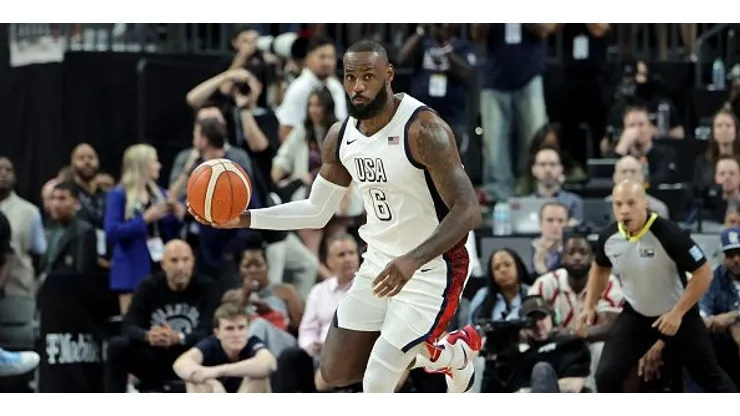 LeBron James é um dos líderes do Dream Team