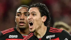 Pedro comemora gol pelo Mengão. Camisa 9 descarta saída.