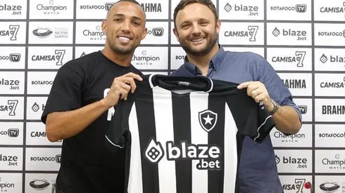 Foto: Vitor Silva/BFR - Marçal é o novo reforço do Botafogo apresentado em General Severiano