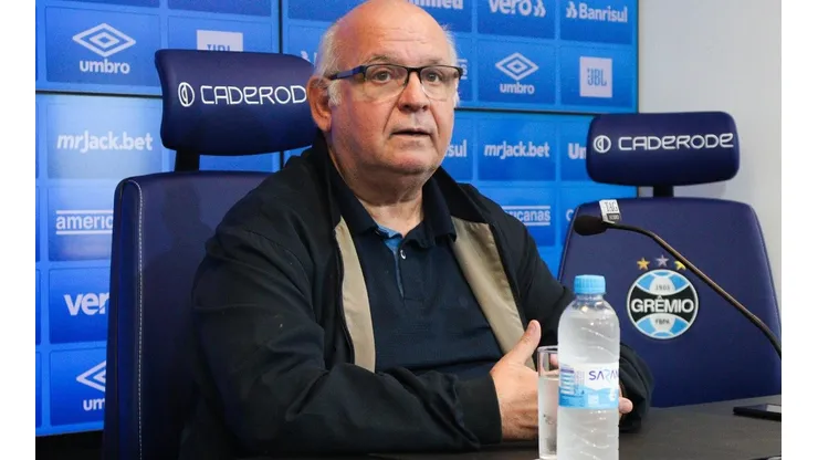 Foto: Rodrigo Fatturi/Grêmio/Divulgação - Pres. Romildo Bolzan Júnior: confia no futebol do meio-campista