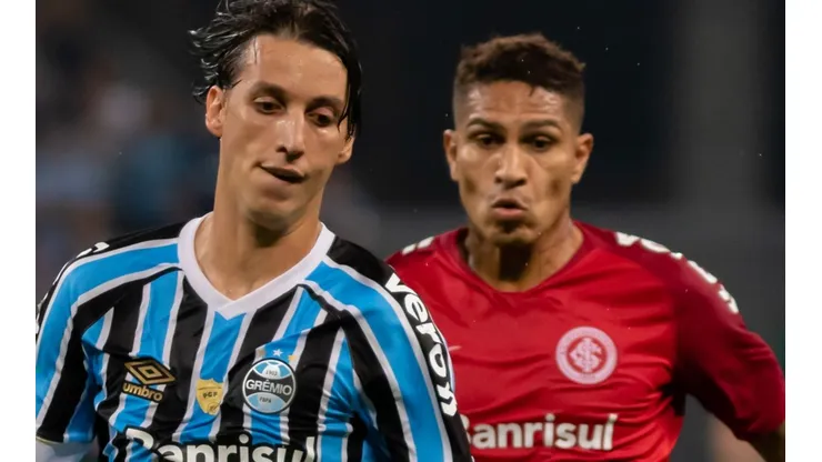 Foto: Jeferson Guareze/AGIF - Geromel já marcou grandes centroavantes no Brasil, como Guerrero, ex-Inter