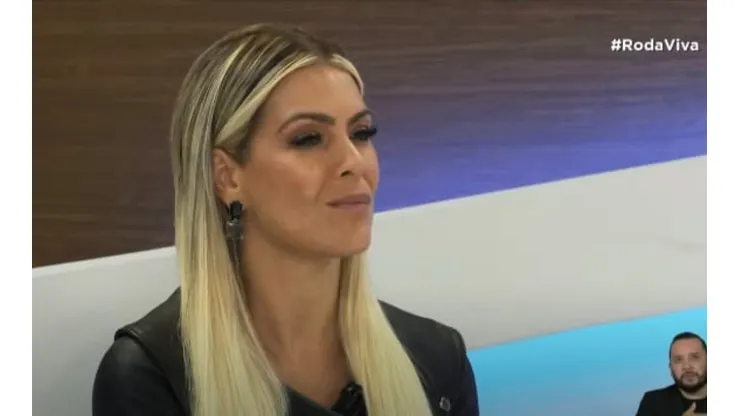 Foto: Reprodução/Roda Viva - Programa de Renata Fan repercutiu caso de Veron na balada nesta madrugada