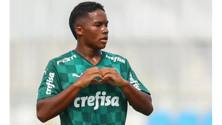 Marcello Zambrana/AGIF - Endrick faz vídeo agradecendo Palmeiras e 'cutucando' rival