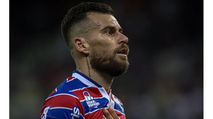 Foto: Lucas Emanuel/AGIF - Lucas Lima provocou o Ceará em postagem com Thiago Galhardo