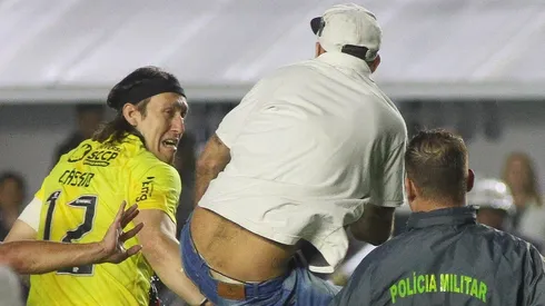 Foto: Fernanda Luz/AGIF - Cássio foi vitima de agressão.