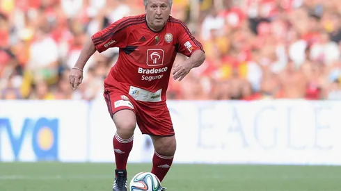 Capa: Getty Images/Buda Mendes - Zico foi um dos que viraram o placar para o Flamengo