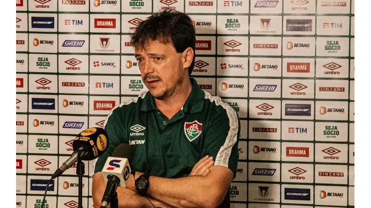 Foto: Marcelo Gonçalves/Fluminense FC/Divulgação - Fernando Diniz: treinador do Flu elogiou o time do Cruzeiro