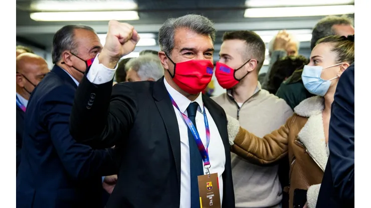 Foto: Reprodução/FC Barcelona - Joan Laporta age no mercado e Barcelona assina com atacante até 2024
