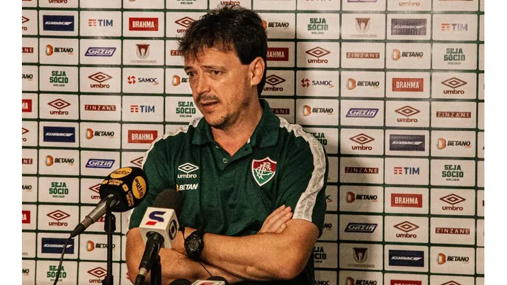 Foto: Marcelo Gonçalves/Fluminense FC/Divulgação - Diniz: abriu o jogo sobre a situação do meia no Tricolor