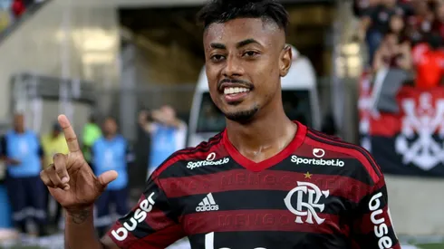 Agif/Bruno Baketa - Bruno Henrique surpreende em retorno ao CT do Flamengo