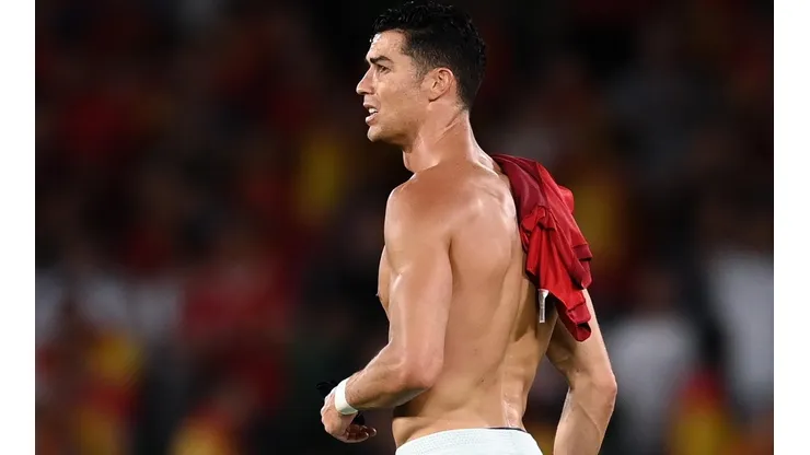 Foto: David Ramos/Getty Images | Cristiano Ronaldo não se juntou ao restante do elenco para pré-temporada do United