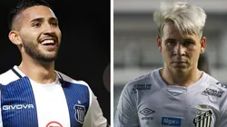 Nahuel Bustos e Soteldo foram especulados no São Paulo (Foto: Marcello Zambrana/AGIF) (Foto: Divulgação/Talleres)