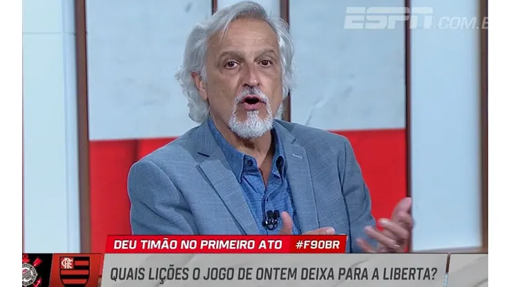 Foto: Reprodução/ESPN - Sormani crê que Renato Augusto não tem mais espaço no time do Corinthians