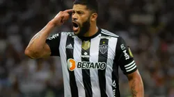 Agif/Fernando Moreno - Hulk reclamou da arbitragem no jogo do Atlético Mineiro