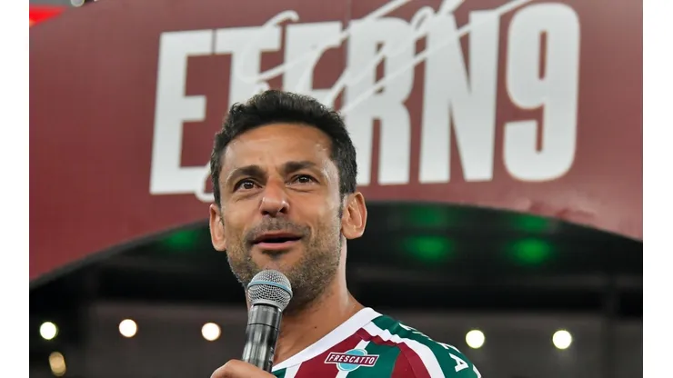Thiago Ribeiro/AGIF/ "Artilheiro do Brasil"; Fred exalta Cano no Fluminense após aposentadoria.