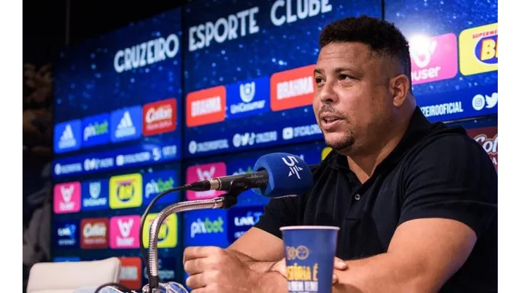"Vai fechar"; jornalista revela conversa com Ronaldo que poderá animar torcida do Cruzeiro