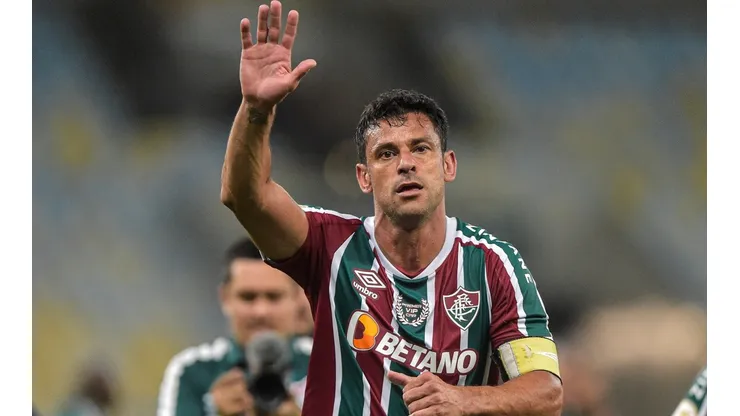 Foto: Thiago Ribeiro/AGIF - Fred em sua despedida pelo Fluminense