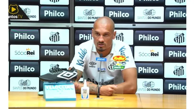 Santos: Santos Futebol Clube/YouTube - Maicon trocou farpas com torcedor do Santos
