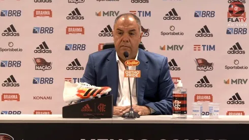 Foto: FLA TV/ YouTube – Marcos Braz manda recado para o Atlético