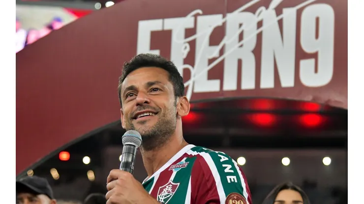Thiago Ribeiro/AGIF. Fred se despede do Fluminense com 199 gols marcados