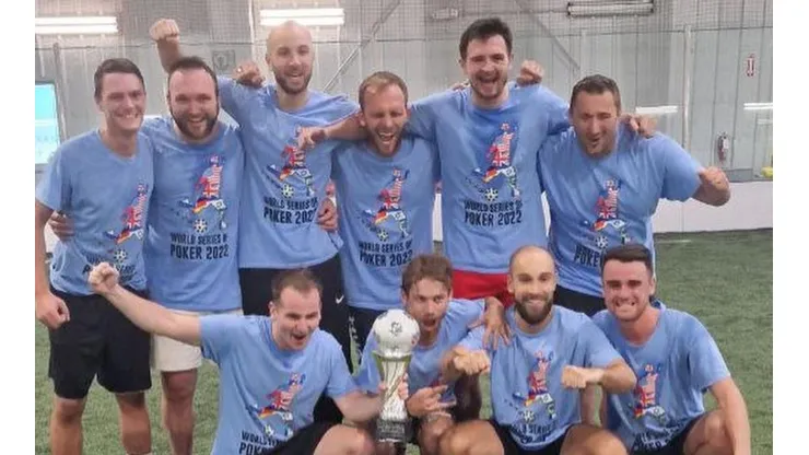 França venceu o torneio de futebol entre jogadores de poker (Foto: Reprodução Instagram oficial World Cup of Vegas @worldcupofvegas)