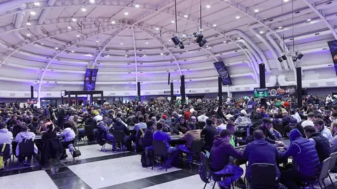 Salão lotado da edição do BSOP Winter Millions em 2018 (Foto: Carlos Monti/BSOP)