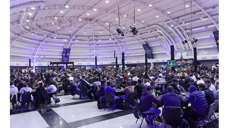 Salão lotado da edição do BSOP Winter Millions em 2018 (Foto: Carlos Monti/BSOP)