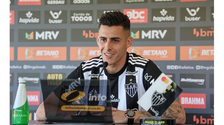Pedro Souza/Atlético-MG - Pavón é apresentado no Atlético