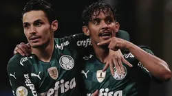Foto: Ettore Chiereguini/AGIF - Scarpa brincou com Veiga durante almoço do Palmeiras.
