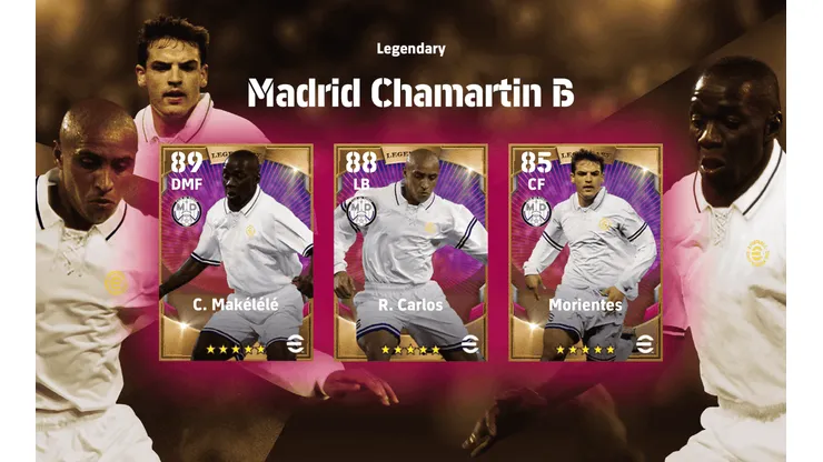 eFootball 2022 revela jogadores lendários Makélélé, Roberto Carlos e Morientes