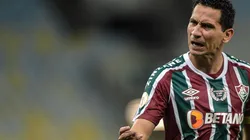 Ganso com a camisa do Fluminense (Foto: Thiago Ribeiro/AGIF)