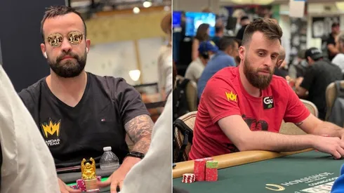 Ramon Kropmanns e Dan Almeida representaram bem o Brasil (Foto: Reprodução Instagram oficial Midas Poker Team @midaspokerteam)