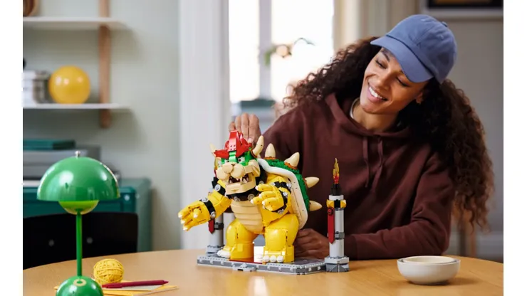 LEGO e Nintendo anunciam conjunto especial do Bowser, vilão de Super Mario