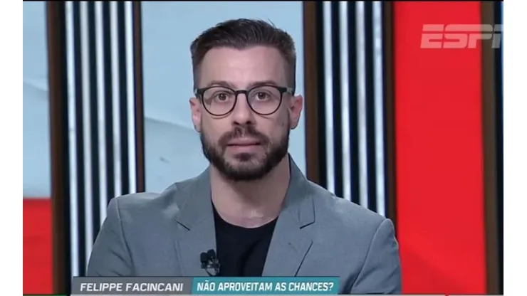 Foto: ESPN Brasil/YouTube - Facincani discorda de técnico do Atlético Mineiro