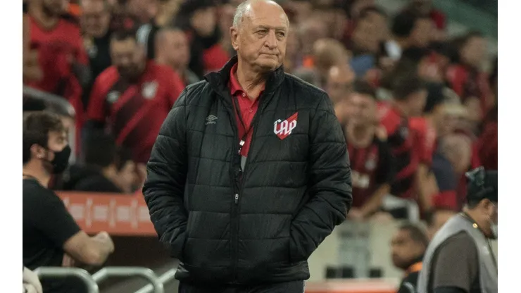 Felipão está com o Athletico-PR nas quartas de final da Libertadores
