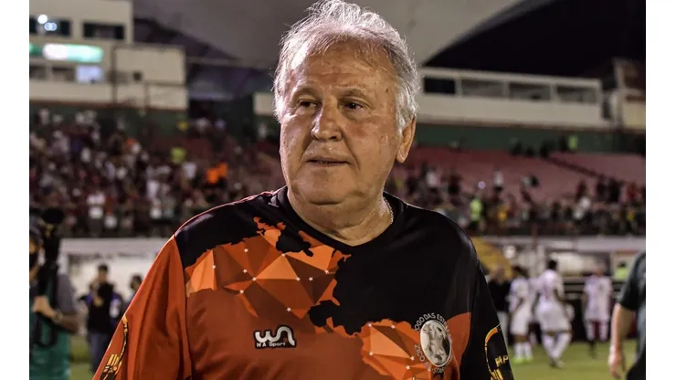 Agif/Thiago Ribeiro - Zico visitou o CT do Flamengo