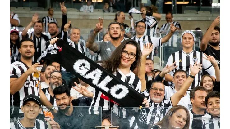Fernando Moreno/AGIF/ Atlético-MG bate novamente recorde de público no Mineirão em 2022.