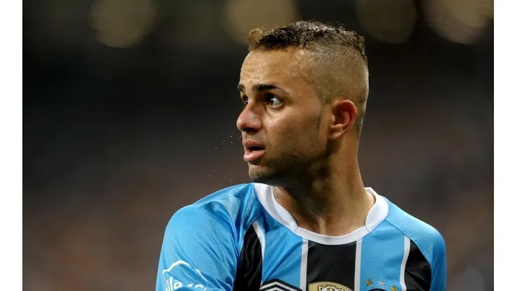 Agif/Ricardo Rimoli - Luan foi campeão da Copa do Brasil em 2016 com o Grêmio
